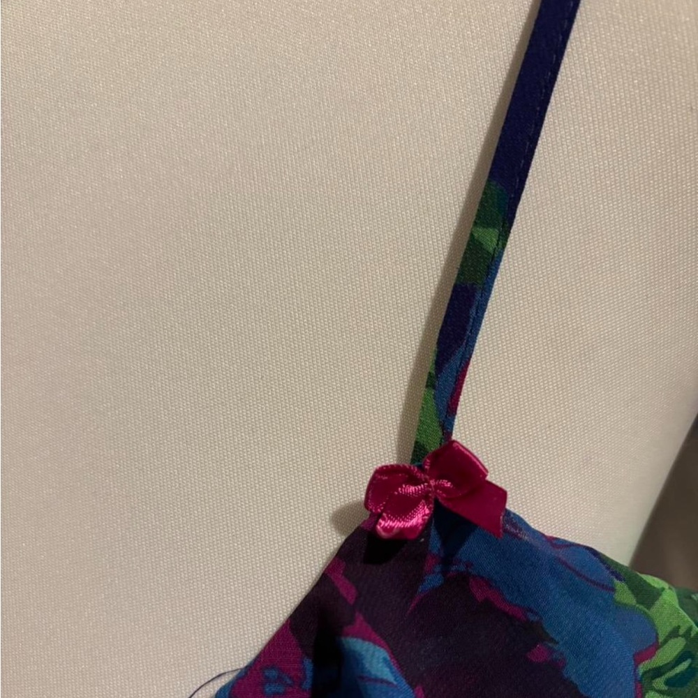 BETSEY JOHNSON• ruffle slip dress - Picture 2 of 6